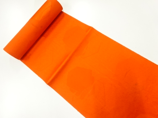 JAPANESE KIMONO / ANTIQUE BOLT FOR HASSUN OBI / WOVEN KIKKO